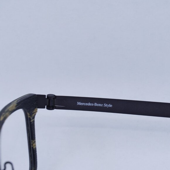 ?️ New Mercedes-Benz M4017 D Eyeglasses - Khaki Wood/Black Frame, Lowest price! main image 5